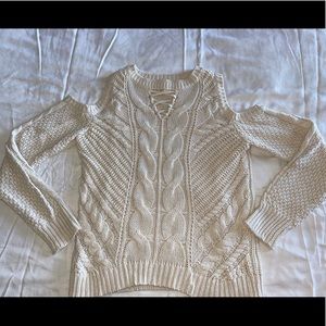 Aeropostale cable-knit sweater